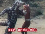 Dorako fighting Redman in the opening to Redman