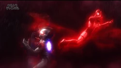  hugs Gaya Awal Belial ketika gambar Rayblood berpisah dari tubuh Ultra