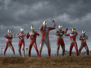 Mebius and Ultra Brothers