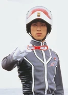 Yamazaki as Masaki Kazamori in Ultraseven 1999: The Final Chapters Hexalogy