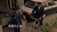 Kurobe as an unnamed police officer in Ultraman Cosmos: The First Contact