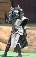 Ghighi in an Ultraman stage show