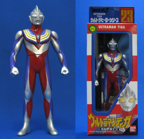 BANDAI ULTRAMAN Figure Ultra Hero Series EX Glitter ULTRAMAN TIGA