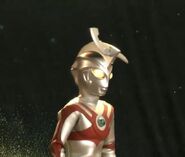 Ultraman Ace with the Eye Slugger in his Energy Hole