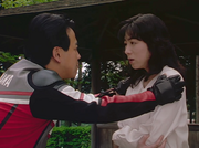 Due to his unrequited love for Noriko, Nakajima swore that he would protect her at all costs.