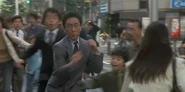 Kazuya as a Miku's Father in ULTRAMAN