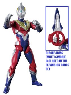 Ultraman Ultra Action Figure Glitter Trigger Eternity - Shoptoys