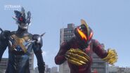 Ultraman Tregear and Imit-Belial