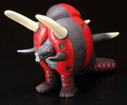 Miniature figure of Black End, by Bandai.