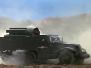 Gatling Gun-Equipped M3 Half-Track