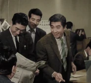 Katsube as a Daily News Reporter in Ultra Q