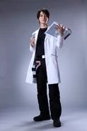 Kaneko as Akito Hijiri in Ultraman Trigger: New Generation Tiga