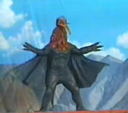 Terochilus in a 1990's stage show