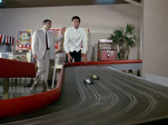 Furuya as a hotel employee in Ultraman