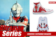 Liscensed Shoes designed after Ultraman