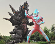 Thunder Darambia vs Ultraman Ginga
