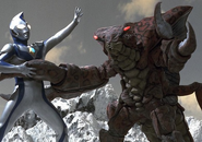 Reigubas vs Ultraman Dyna