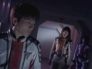 Before the final struggle with the dark forces, Iruma expresses her views on Ultraman to Daigo.