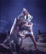 Mochiron vs Ultraman Taro