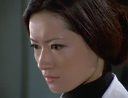 Tamura as Ritsuko Maeno in Ultraseven