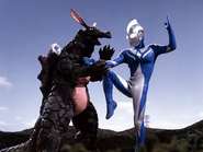 Ultraman Cosmos vs Eligal