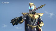 Geed (Royal Mega-Master) with the King Sword