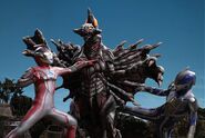 Mebius & Hikari vs Bogar