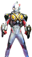 Ultraman X Zetton Armor Render