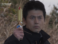 Kazuya Serizawa with the Knight Blade