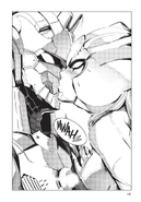 Alien Valky kisses Kotaro Higashi