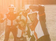 DASH members witnessed the first appearance of Ultraman Max.