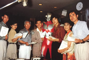 Japanese dubbing cast for "Ultraman: Towards the Future"[33]