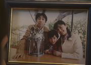 Daichi as a young child