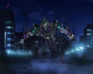 Penampilan pertama Gridman Initial Fighter