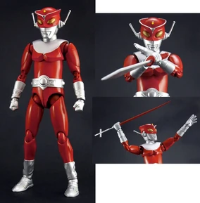 特撮 REDMAN HERO ACTION FIGURE EVOLUTION TOY HAF HERO ACTION FIGURE REDMAN w/ Tracking NEW