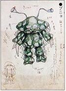 Alien Bunyo's concept art