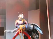 Arindo and Ultraman Zero in a Stage Show