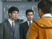 Katsube as a Space Agency Staff in Ultraman