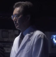 TLT doctor, he is portrayed by Sokyu Fujita (藤田 宗久, Fujita Sōkyū).