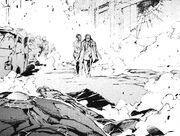 Shin arrived in time to congratulate his son