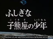 Budak Lelaki Misteri dari Beruang Kecil