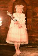 Momokawa as Gilda in Ultraman Omega