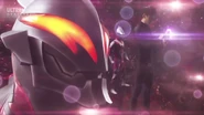 Kad Ultraman Belial diimbas (Versi standard)