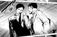 Endo confronts Shiro Maki