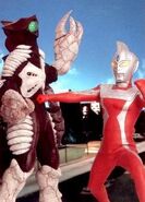 Ultraseven 21 vs Alien Zamu