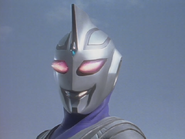 Imit-Ultraman Agul's evil smile after Alguros transformed