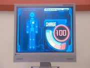 Elly's charging display.