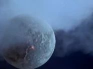Moon seen in Ultraman Leo