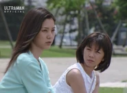 Atsuko with her sister Ritsuko.