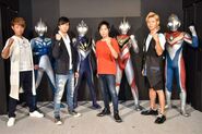 Cosmos, Agul, Gaia, Dyna & their hosts actors